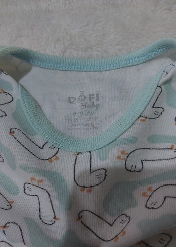 Uzun Kollu Bebek Kız Body - Görsel 2