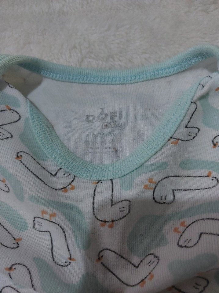 Uzun Kollu Bebek Kız Body - Görsel 2