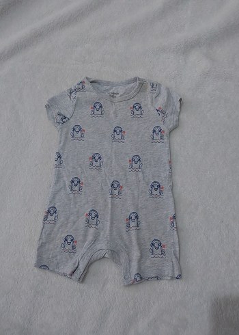 Erkek Bebek Kısa Kollu Pamuklu Body - Görsel 2