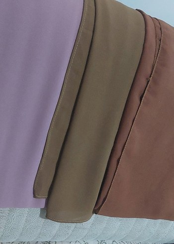 kadın eşarp şifon kumaş - Görsel 2