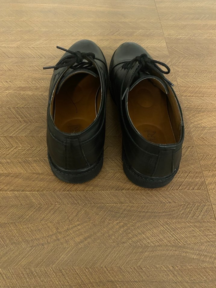 Erkek Siyah Deri Erkek Ayakkabı - Görsel 3