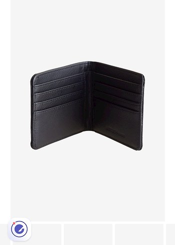 Siyah Desenli Erkek Cüzdan Seti - Görsel 2