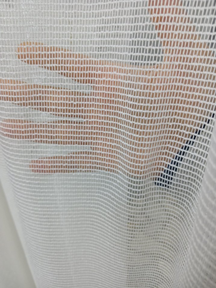 Modern Beyaz Düz Tül Perde - Görsel 2