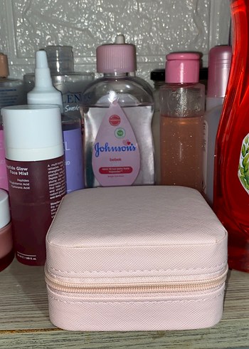 Pembe Makyaj ve Takı Düzenleyici Kutusu - Görsel 2