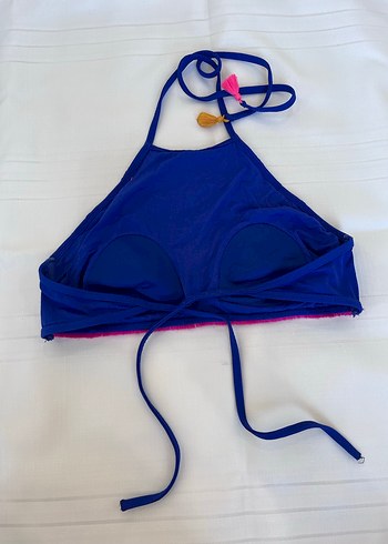 Renkli Püsküllü Bohem Bikini Üstü - Görsel 3