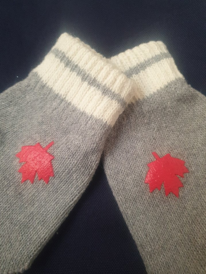 Kanada logolu bebek eldiveni - Görsel 2