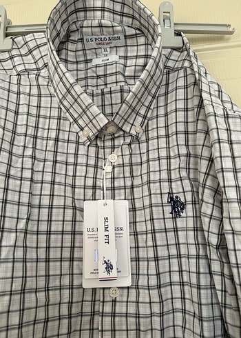 Gri Kareli Pamuklu Erkek Gömlek - Görsel 5