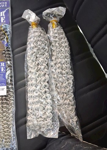 Bej Su Dalgalı Saç afro - Görsel 2