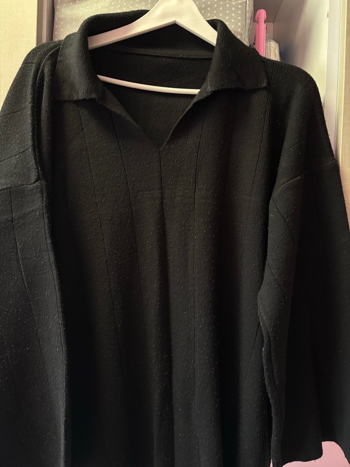 Triko takım v yaka pamuklu - Görsel 3