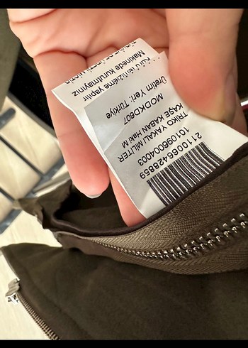 Nakış Detaylı Kadın Süet Ceket kaban - Görsel 4