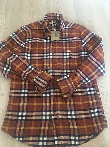 s Beden kahverengi Renk Burberry erkek gömlek