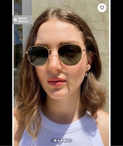 Rayban kadın güneş gözlüğü