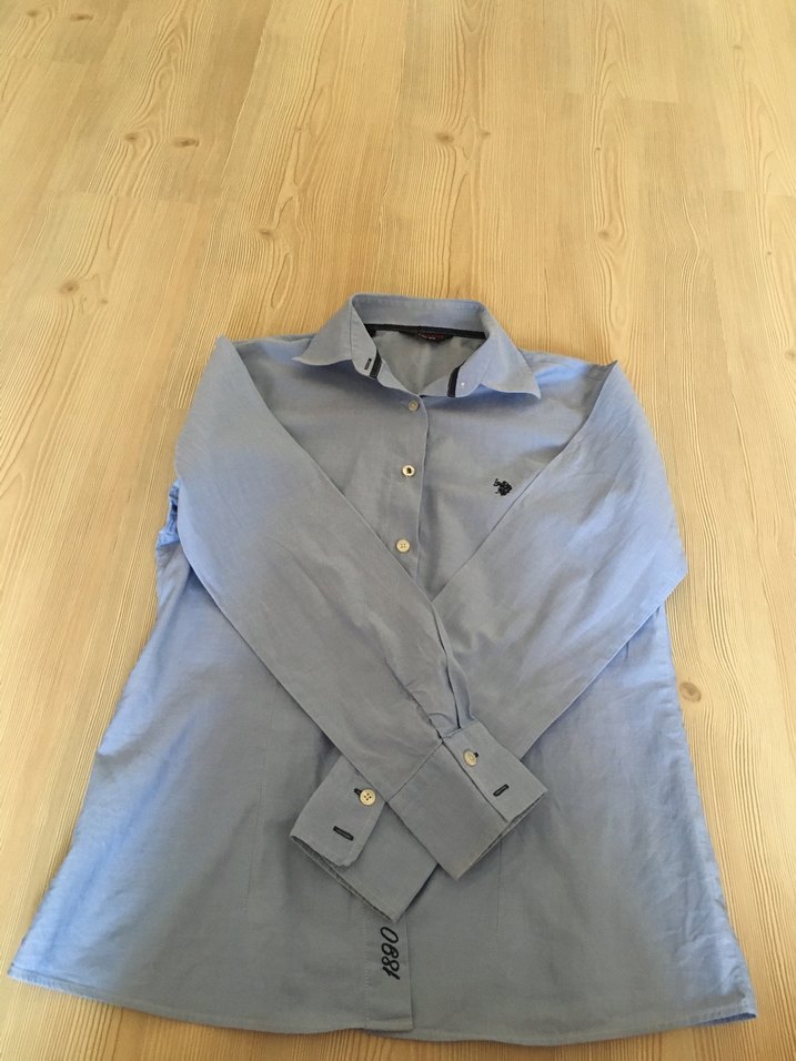 Mavi Denim Kadın Gömlek, Uzun Kollu, Düğmeli - Görsel 3