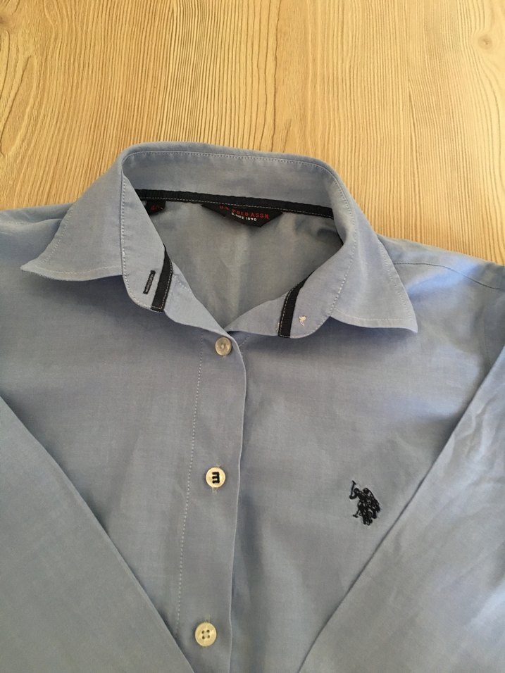 Mavi Denim Kadın Gömlek, Uzun Kollu, Düğmeli - Görsel 4