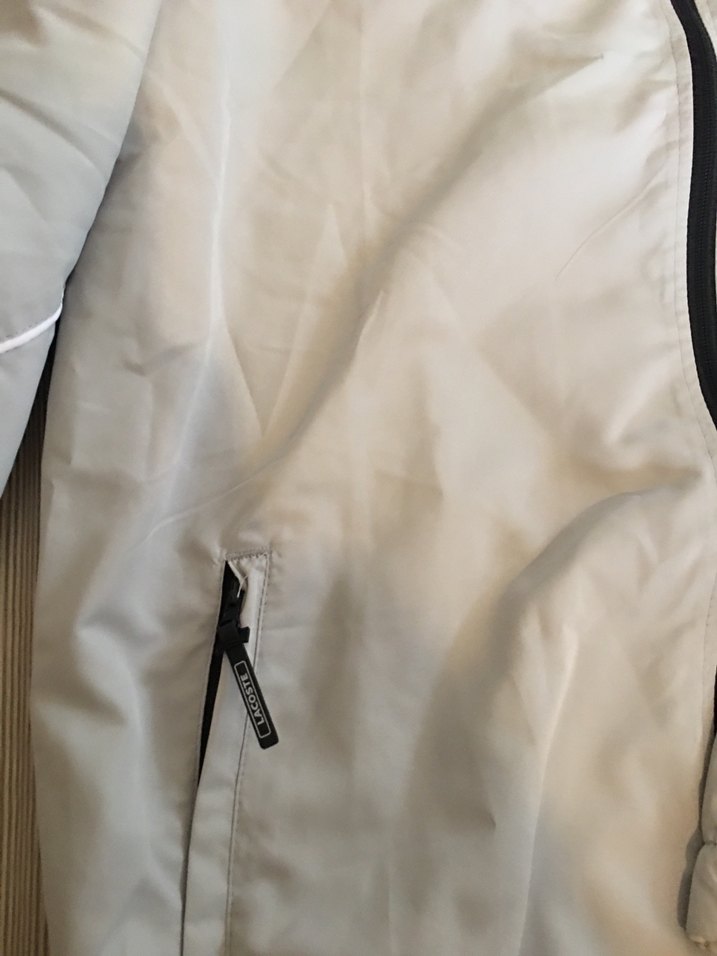 Lacoste Erkek Gri Kapüşonlu Rüzgarlık - Görsel 5