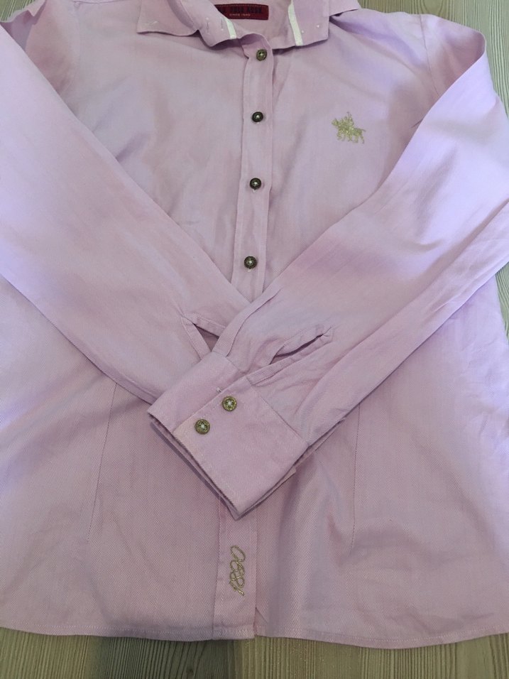 Pembe Kadın Uzun Kollu Düğmeli Gömlek - Görsel 3