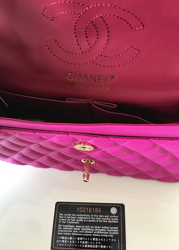Chanel Pembe Zincir Detaylı Chanel Kadın Çanta - Görsel 3