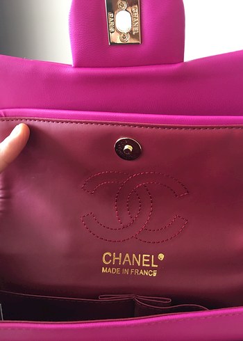 Chanel Pembe Zincir Detaylı Chanel Kadın Çanta - Görsel 6