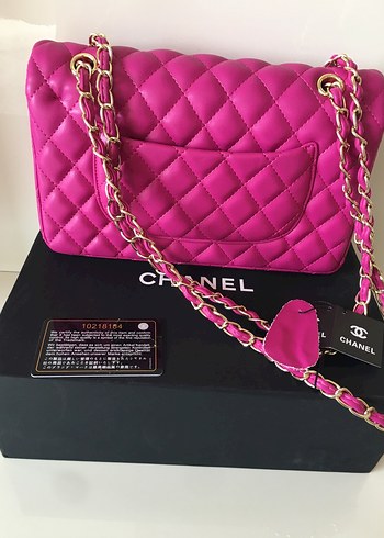 Chanel Pembe Zincir Detaylı Chanel Kadın Çanta - Görsel 4