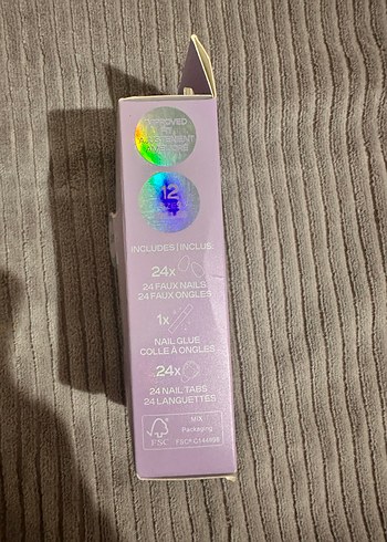 Claire's Pembe Pastel Takma Tırnak Seti - Görsel 3