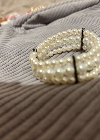 İnci Boncuklu Bileklik - Görsel 4