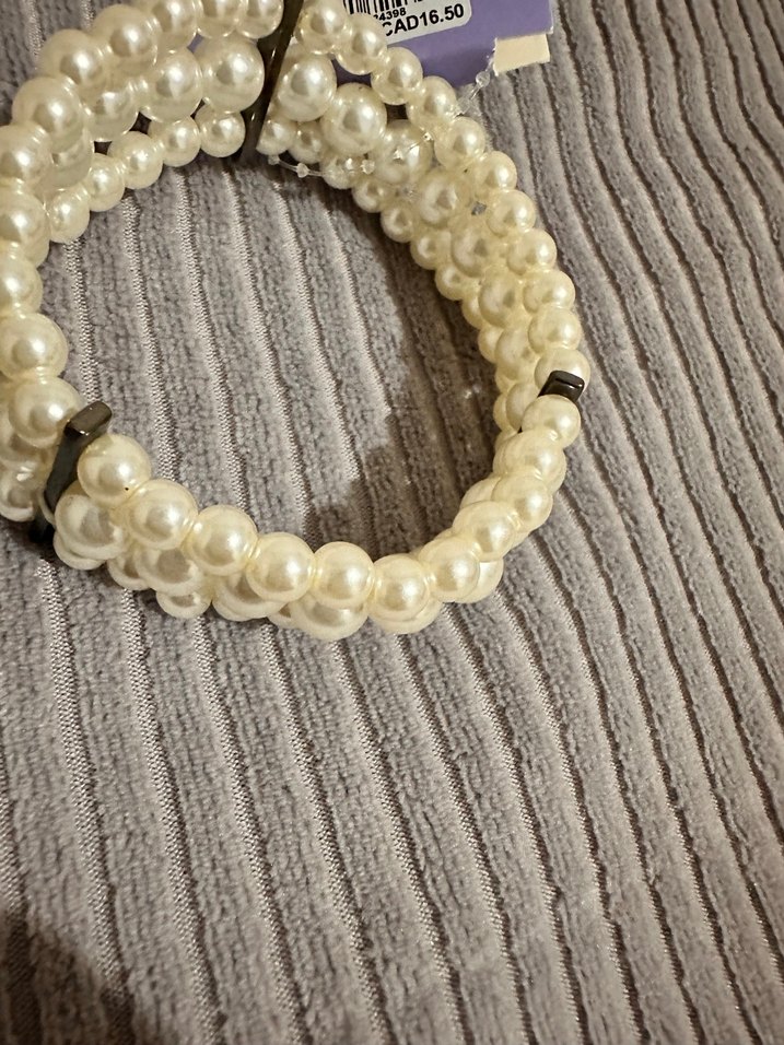 İnci Boncuklu Bileklik - Görsel 2