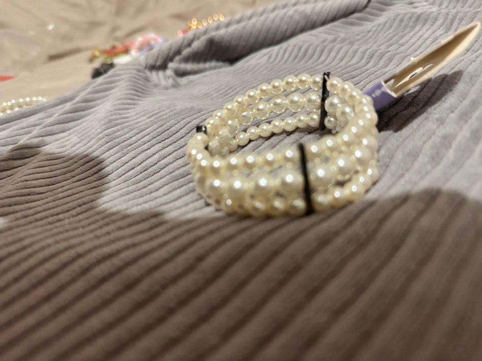 İnci Boncuklu Bileklik - Görsel 4
