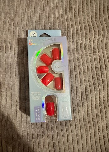 Kırmızı Takma Tırnak Seti - Görsel 2