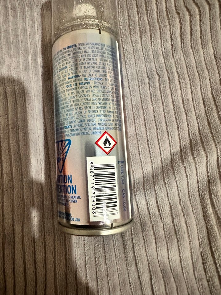 Glitter Saç Spreyi - Parlaklık Verir - Görsel 4