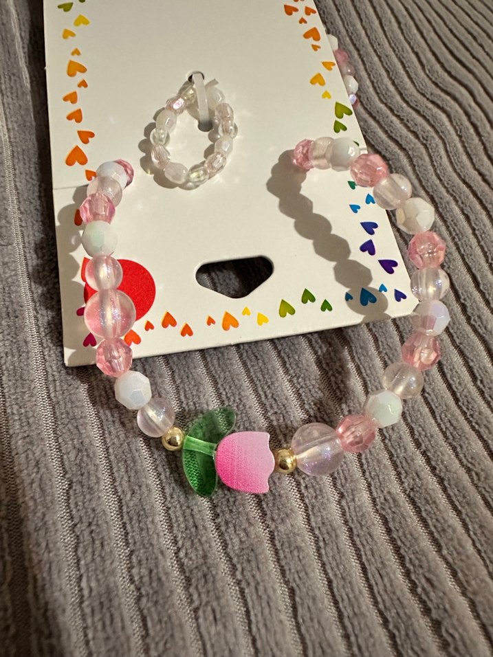 Renkli Boncuklu Çocuk Takı Seti - Görsel 3