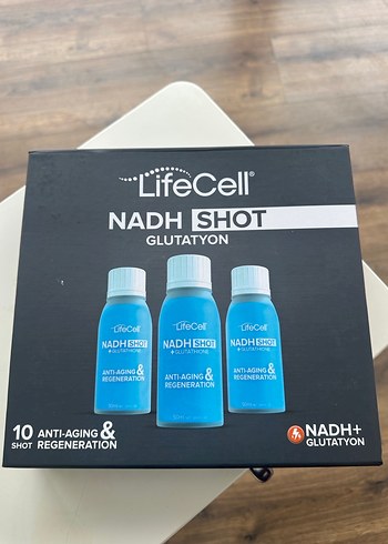 LifeCell NADH Shot Anti-Aging & Yenilenme 10'lu - Görsel 3