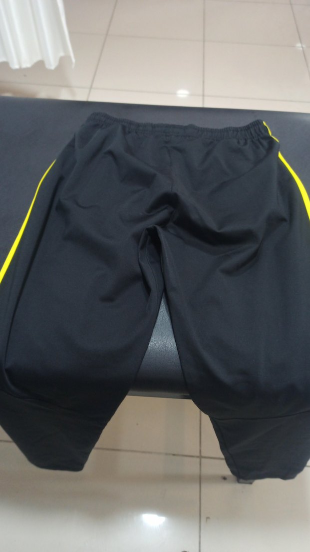 Sarı Şeritli Adidas Erkek Eşofman Altı - Görsel 3