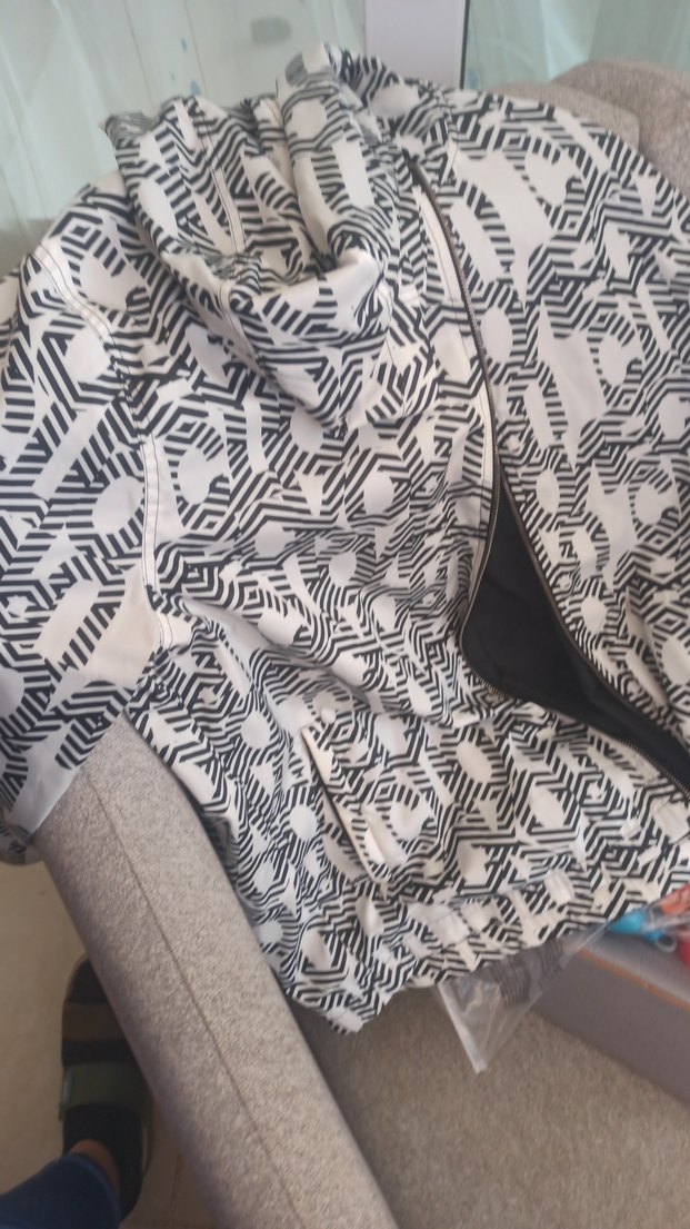 Çağdaş Gri Baskılı Perde - Görsel 4