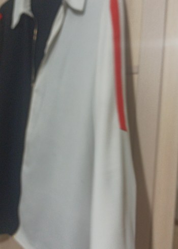 Renk Bloklu Midi Hamile Ceket - Görsel 2