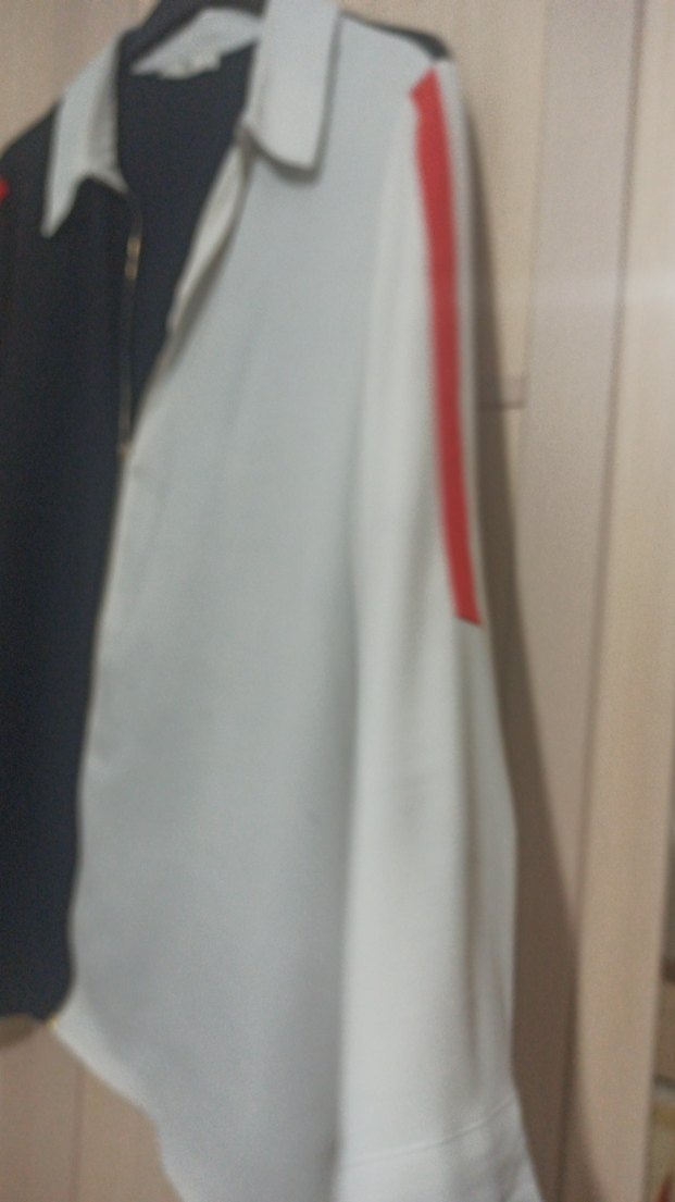 Renk Bloklu Midi Hamile Ceket - Görsel 2