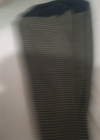 Kadın Gri Pilili Rahat Kumaş Pantolon - Görsel 2