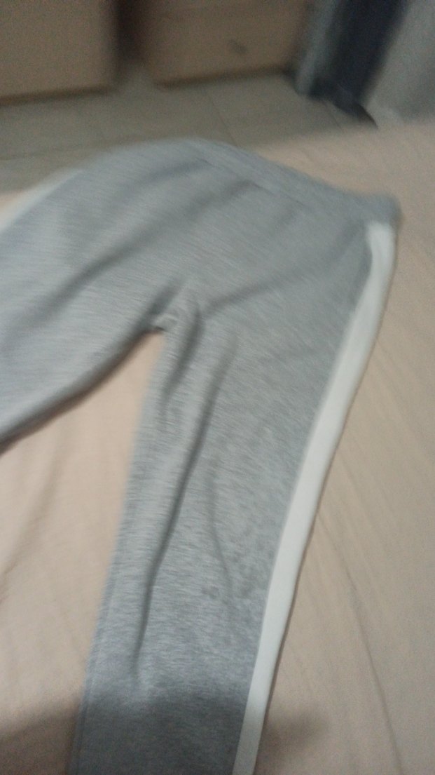 Gri Kadın Fermuarlı Sweatpant - Görsel 3