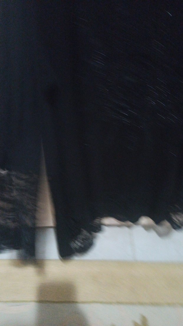 Dantel Detaylı Siyah Uzun Kollu Gömlek - Görsel 3