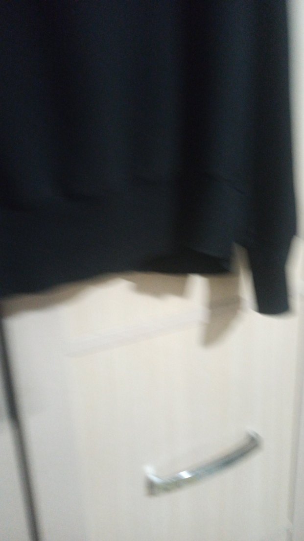 Kadın Siyah Baskılı Goth Sweatshirt - Görsel 4