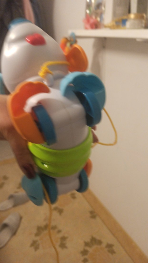 Çekmeli Renkli Müzikli Oyuncak Köpek - Görsel 4