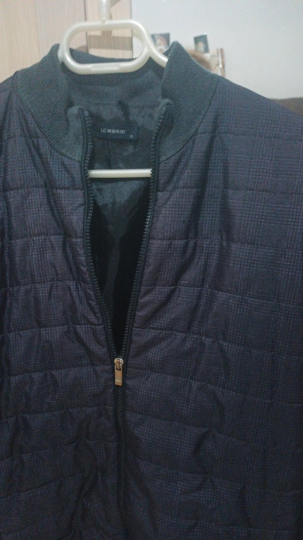 Erkek Siyah Fermuarlı Günlük Ceket - Görsel 2