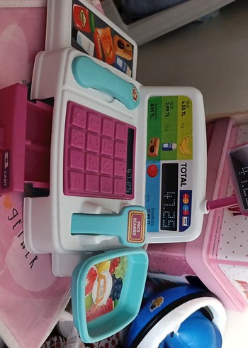 Pembe Eğitici Oyuncak Kasa