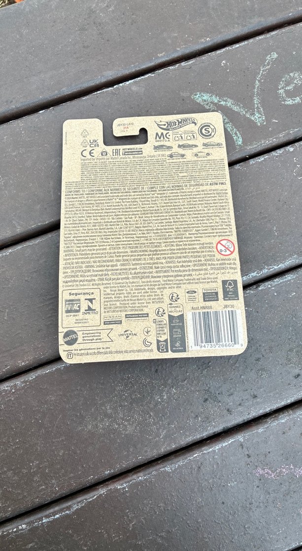 Turuncu Hot Wheels Toyota Supra Oyuncak Araba - Görsel 2