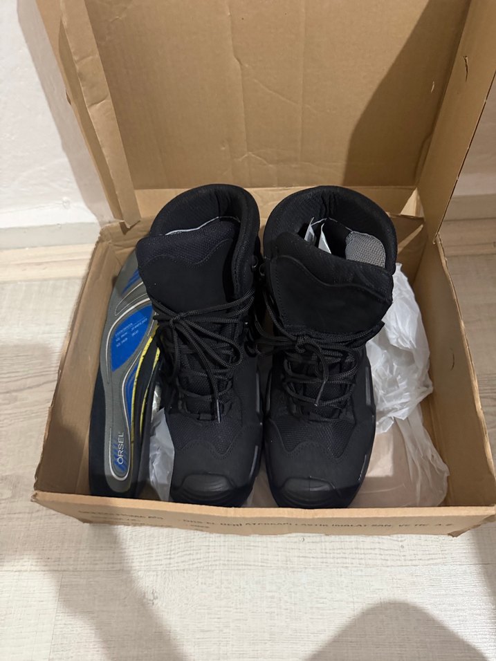 Siyah Erkek Outdoor Street Wear Bot - Görsel 2