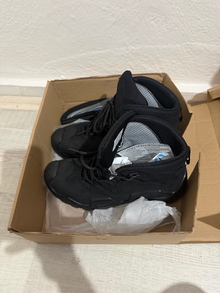 Siyah Erkek Outdoor Street Wear Bot - Görsel 3