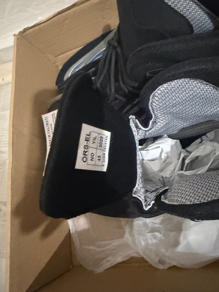 Siyah Erkek Outdoor Street Wear Bot - Görsel 4