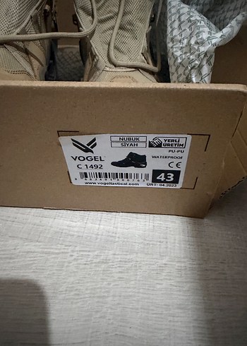 Vogel Marka Bej Süet Erkek Outdoor Botları - Görsel 2