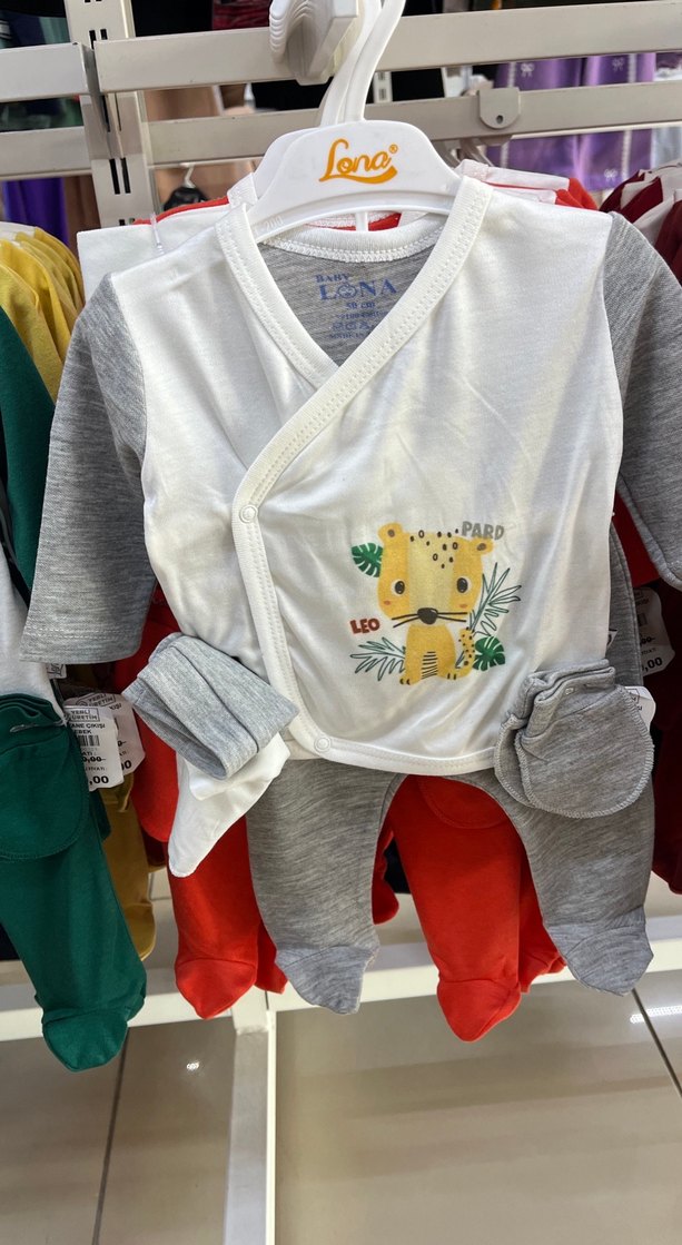 Baskılı Bebek Takımı - Görsel 3