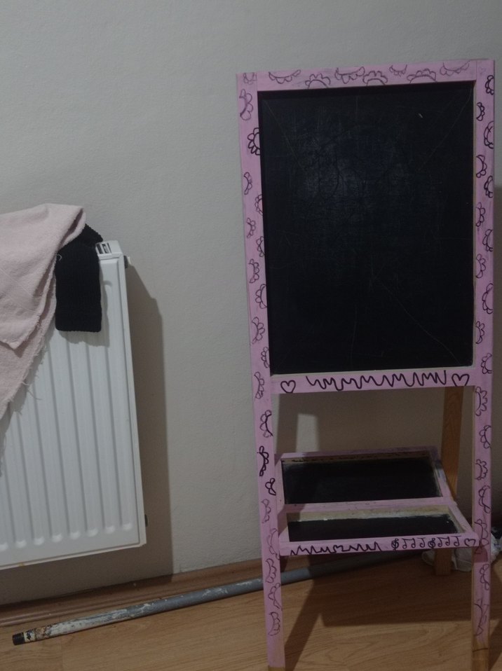 Çocuklar için Yazı tahtası 2 tarafli - Görsel 2