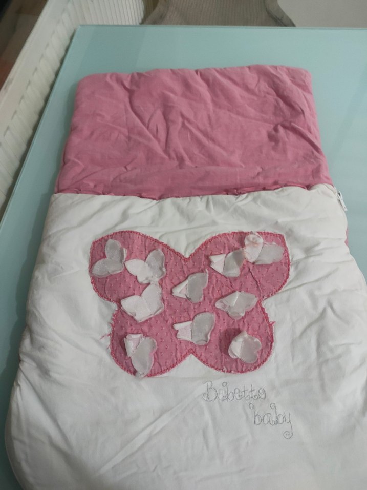 Pembe Nakışlı Çocuk Battaniyesi - Görsel 2